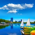 Harvard University historic building in Cambridge Royalty Free Stock Photo