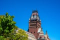 Harvard University Historic Building in Cambridge, Massachusetts Royalty Free Stock Photo