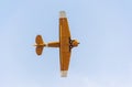 Harvard Vintage Aircraft performing midair stunts