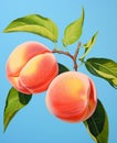 Fruits juicy branch food nature agriculture ripe sweet tree organic fresh