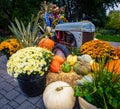 Harvest and autumn display Royalty Free Stock Photo