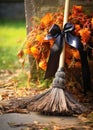 Harvest besom witches broom