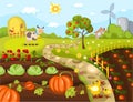 Harvest card Royalty Free Stock Photo