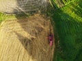 Harvest, combine harvester, drone dji