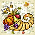 Harvest cornucopia