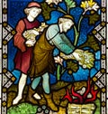 Harvest Festival Stained Glass Window