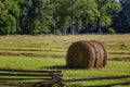 Harvest Grass Hay along the Natchez Trace Parkway in Mississippi