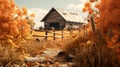 Harvest Hues Rustic Elegance in Autumn