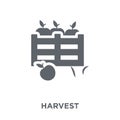 Harvest icon from Agriculture, Farming and Gardening collection. Royalty Free Stock Photo