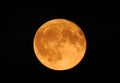 Harvest Moon UK Sept 2018 Royalty Free Stock Photo