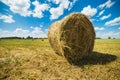 After the harvest. Summer.