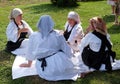 The harvest traditionally begins assembling villagers, singing and dancing and good food