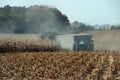 Harvesting corn