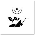 Harvesting glyph icon