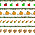 Harvesting seamless pattern