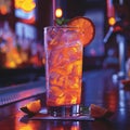 Harvey Wallbanger at a retro disco Royalty Free Stock Photo