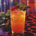 Harvey Wallbanger at a retro disco Royalty Free Stock Photo