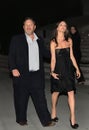 Harvey Weinstein and Georgina Chapman Royalty Free Stock Photo