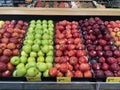 Harveys grocery store interior apples close up