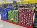 Harveys grocery store interior 12 pack pepsi display