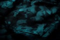 It has a realistic embroided blue camo pattern, high detail, sharp and visible threads, linen, smooth homogeneous