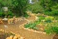 Hashavsheven community garden Royalty Free Stock Photo