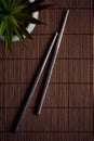 Hashi japanese sticks with dramatic light