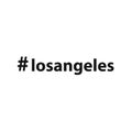 Hashtag losangeles. Royalty Free Stock Photo