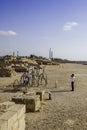 Hasidic family in Caesarea