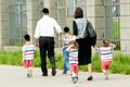 Hasidic Jewish Family