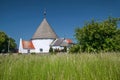 Hasle Nykirke on Bornholm Royalty Free Stock Photo