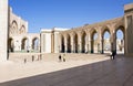 Hassan II Mosque in Casablanca Royalty Free Stock Photo