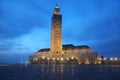 Hassan II Mosque in Casablanca Royalty Free Stock Photo