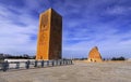 Hassan Tower Mosque in Rabat Morocco