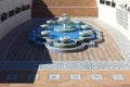 Fountain in the square of Hassan Tower in Rabat,Morocco