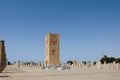 The Hassan Tower in Rabat, Morocco Royalty Free Stock Photo