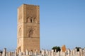 The Hassan Tower in Rabat, Morocco Royalty Free Stock Photo