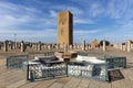 The Hassan Tower in Rabat, Morocco