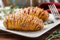 Hasselback potatoes