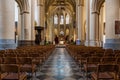 Hasselt, Limburg, Belgium - Gothic interior design of the Saint Quentin Cathedral