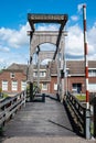 Hasselt, Overijssel, The Netherlands - Historical bridge over the river in old town