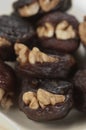 Hastak (dry dates with walnut) Royalty Free Stock Photo