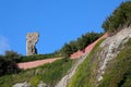 Hastings Castle Ruins Royalty Free Stock Photo