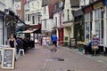 Antique and Bric a Brac shops in the Old Town, East Hill Hastings, England Royalty Free Stock Photo