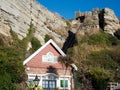 HASTINGS, EAST SUSSEX/UK - NOVEMBER 06 : East Hill Funicular Railway in Hastings East Sussex on November 06, 2016