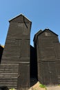 Hastings net huts Royalty Free Stock Photo