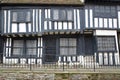 HASTINGS, UK - JULY 22, 2017: 16th century timbered framed and medieval houses in Hastings Old Town