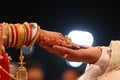 Hastmelap Indian Wedding stock image Royalty Free Stock Photo