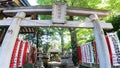 Hasune Hikawa Shrine, a shrine located in Hasune, Itabashi Ward, Tokyo, Japan