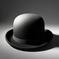 The hat features a thin ribbon encircling the base of the crown Royalty Free Stock Photo